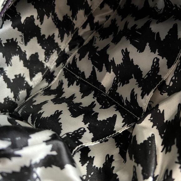 COACH Madison Metallic Purple Shimmering Satchel / Shoulder Bag - Picture 6 of 9